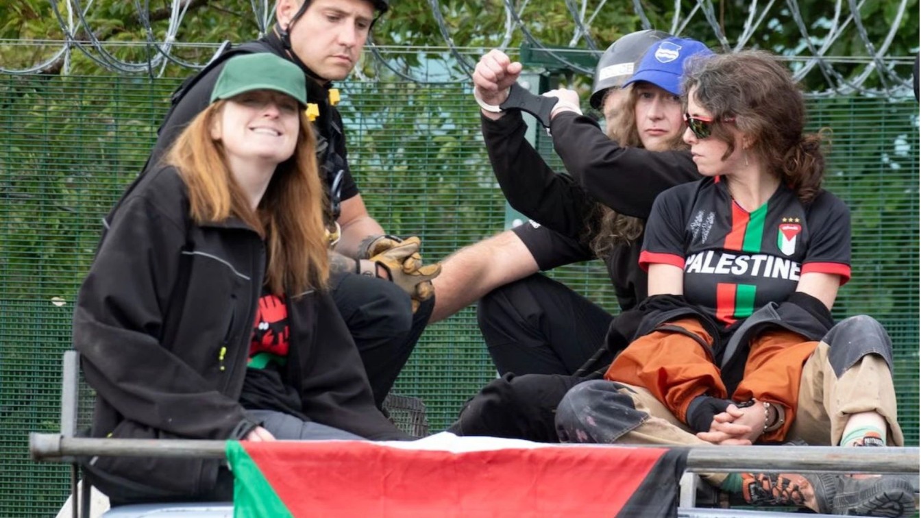 ‘Terrorism’ arrests for Scottish protestors after action at Leonardo weapons factory